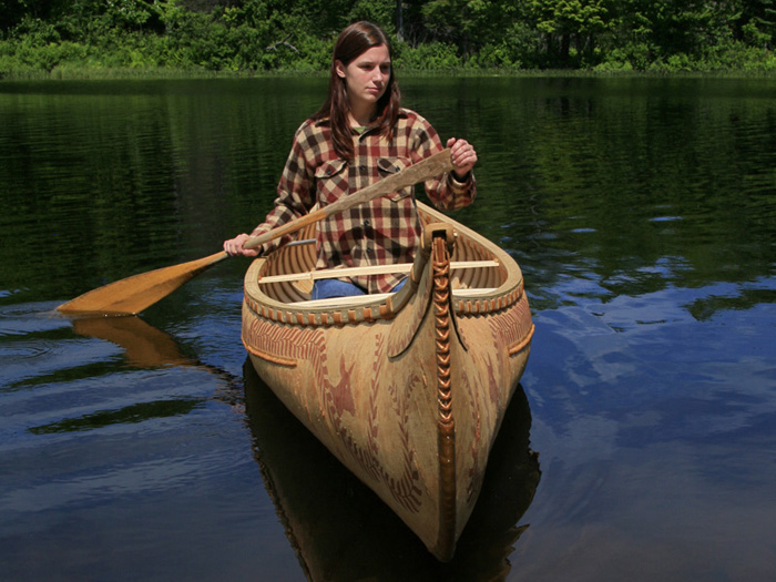 Amber Reed on the river