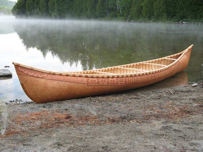 Birch Bark Canoe Steve cayard :: birchbark