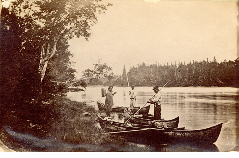 Wolastoqew Guides and Canoes along the Tobique River, New Brunswick