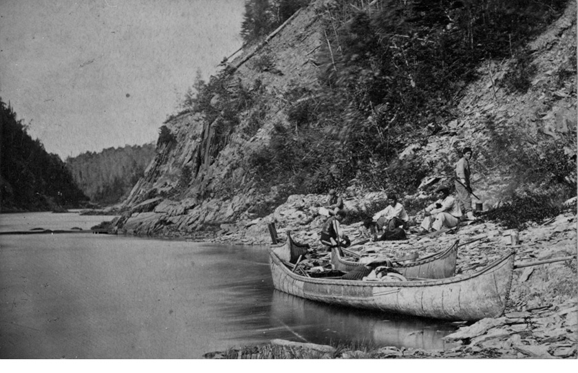 Camp at Tobique Narrows, c.1862